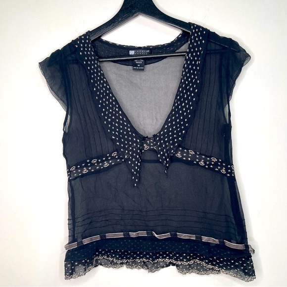 Carole Little Tops - Carole Little Vintage Silk Top Size M